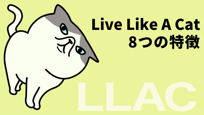 LLAC(Live Like A Cat)8つの特徴